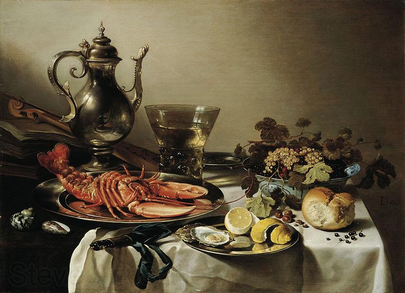 Willem Claesz. Heda Tafel mit Hummer